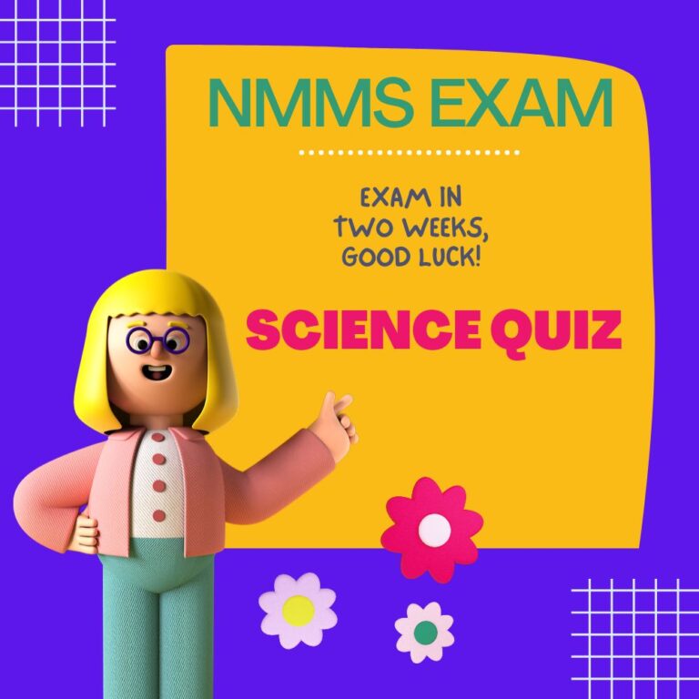 NMMS SCIENCE ONLINE TEST | NMMS EXAM SCIENCE 2024