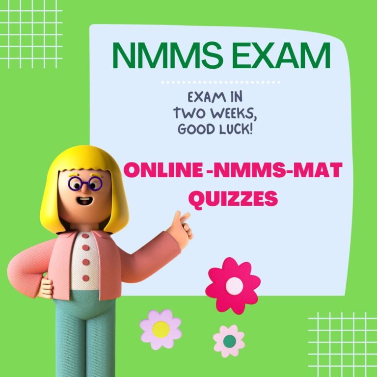 NMMS Mental Ability Test-MAT| NMMS Exam (MAT)