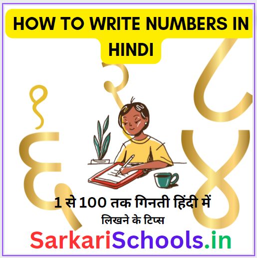 How to Write Numbers in Hindi