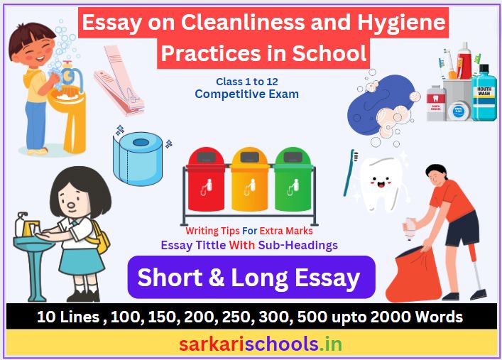 research paper about cleanliness in school