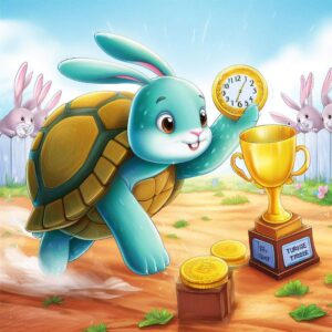 Tortoise and Rabbit Story in English