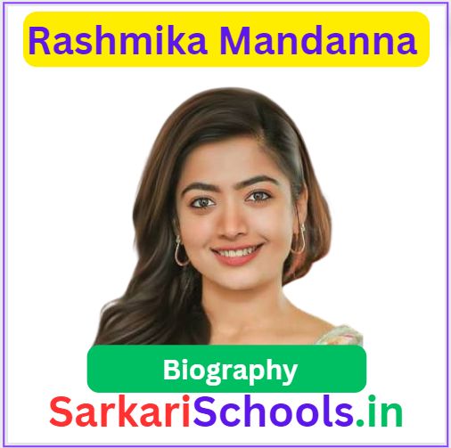 Biography of Rashmika Mandanna in English