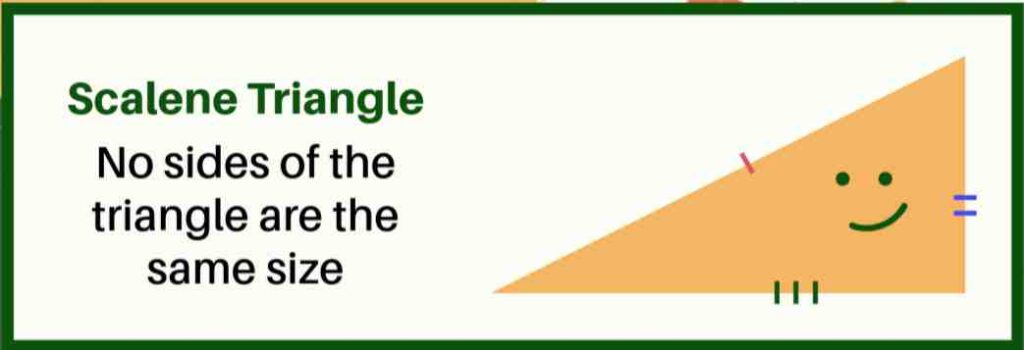 Mensuration Formula in Hindi || scalene triangle in hindi || scalene triangle in English